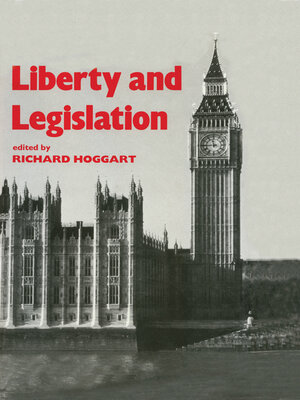 cover image of Liberty and Legislation